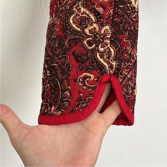 NWT Free People Zoey Floral Printed Snap Closure Quilted Patchwork Jacket XS - Picture 8 of 15